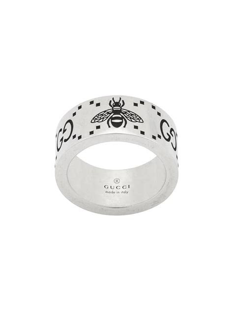 bumblebee gucci ring|Gucci bee engraving ring.